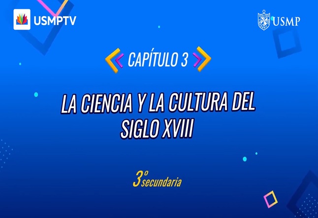 Capítulo N. ° 3 - Ciencia y Cultura del siglo XVIII
